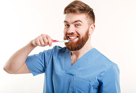 how to brush teeth