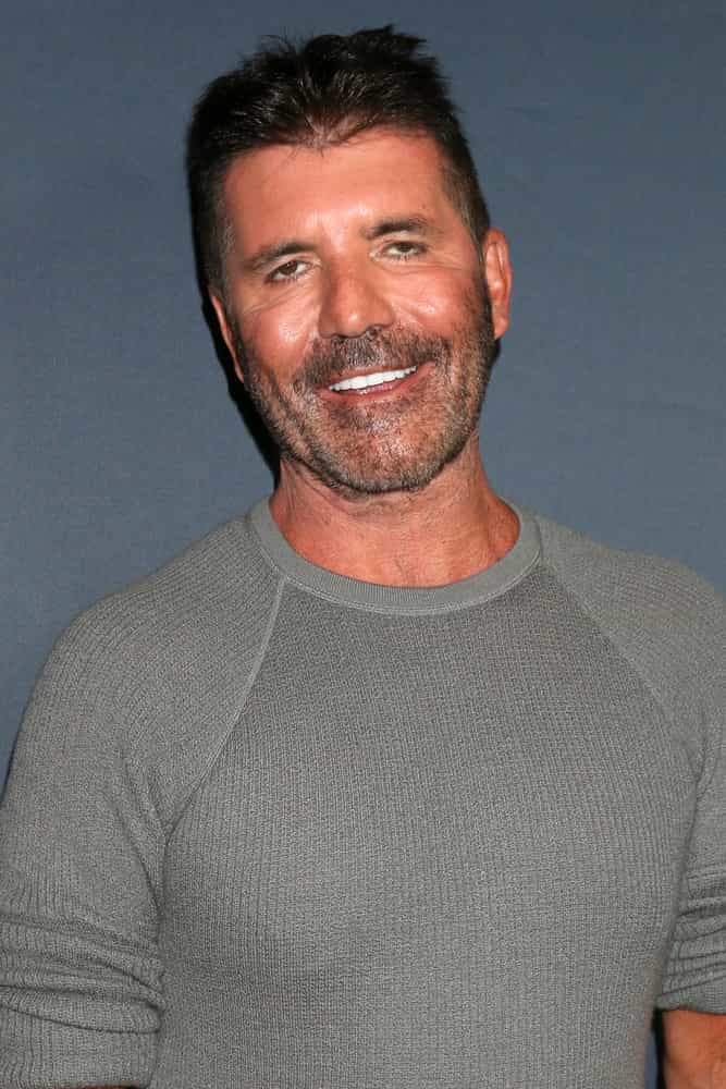 Simon Cowells teeth in 2019